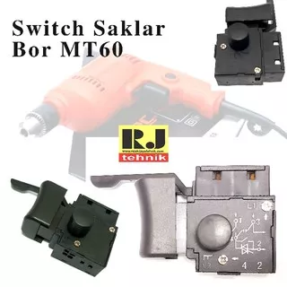 Maktec MT60 MT80B Switch Saklar Skakel Bor Spare Part Mesin Bor Maktec