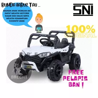 Mainan Anak Mobilan Aki Electric Baby Car Toys Jeep EJP 7723