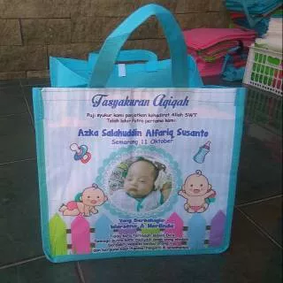 TAS AQIQAH ANAK JUMBO, DIAMETER 28x28x28CM