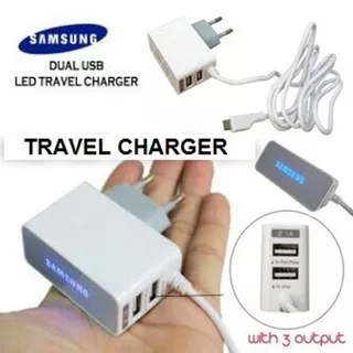 Travel Charger Samsung 3Output 2.1A