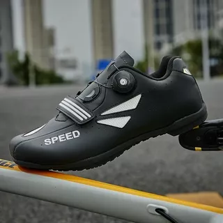 COD SPEED MTB Import Sepatu Sepeda Pria Flat Non Cleat Cycling Biking Shoes Sepatu Gowes Balap Santai Karet Unlock 119