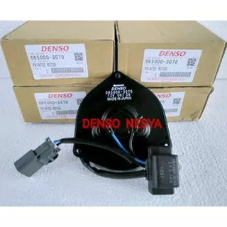 Dinamo Kipas Motor Extra Fan ExtraFan Kondensor Radiator AC Mobil Honda Jazz Lama GD3 - Merk : DENSO (New/Baru)