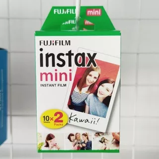 Fujifilm Instax Mini Paper 20 Sheet Paper Instax Twin Pack Refil Isi Kertas Polaroid Polos
