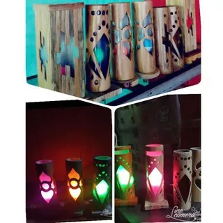 LAMPU HIAS BAMBU