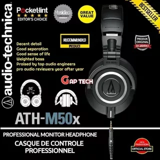 Audio Technica ATH M50X / ATH-M50X / ATH M50 X / ATHM50X Professional Monitor Headphone Original