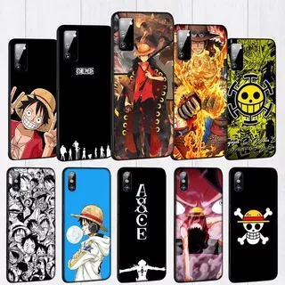 Cover Samsung Galaxy A6 2018 A5 A3 2017 2016 Silicone Phone Casing Soft Case JA82 One piece Luffy Anime