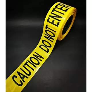 Barricade Tape CAUTION DO NOT ENTER 3 Inch x 300 m Police Line FSA