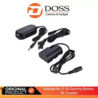 Avangarde LP-E6 Dummy Battery DC Coupler for Canon EOS 5DS/R 80D 7D