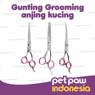 Gunting Grooming Bulu Anjing Kucing Stainless 7inch