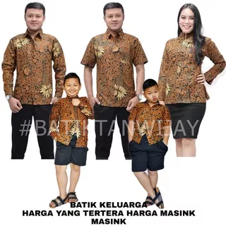 BATIK FAMILY MAMA PAPA ANAK COWOK // BATIK KELUARGA AYAH IBU ANAK COWOK //BAJU BATIK COUPLE KELUARGA