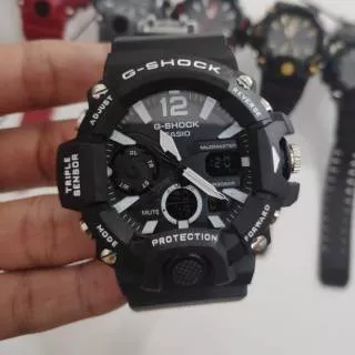 Jam tangan pria casio g shock dual time