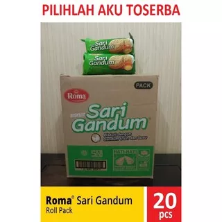 Biskuit Roma Sari Gandum Roll 149 Gram - (1 DUS ISI 20 PCS)