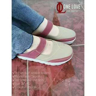 Sandal Wanita Sepatu wanita SEDANG Diskon Sepatu Wedges Wanita Krem coklat by ONE LOVE