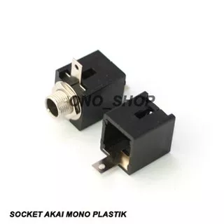 Socket Jack Akai Mono Plastik