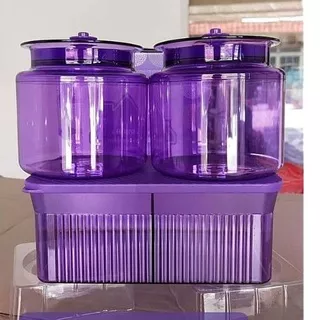 Counterpart (1pcs)/Counterpart ungu/Counterpart 900ml/snack it/snack it ungu/snack it Tupperware/toples ungu