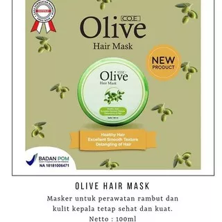 OLIVE HAIR MASK ORIGINAL BPOM 100ML-HAIR MASK-MASKER RAMBUT-HAIR SPA