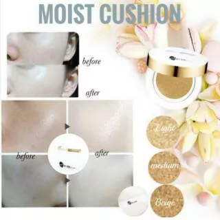 Ready Stock ? Moist Cushion MS glow Cantik Skincare ORIGINAL / BB CC Cream Foundation Make up