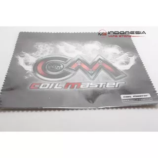 Authentic Coil Master Vape Cloth / Lap Pembersih Atomizer Mod RDA RDTA RTA Vape Vapor Cloth