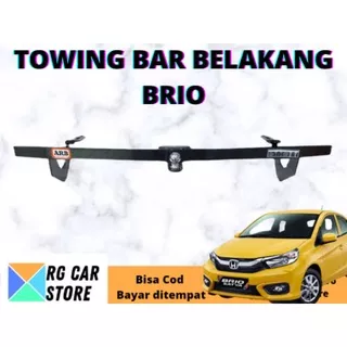 TOWING BAR BELAKANG BRIO /TOWING PELINDUNG BUMPER BELAKANG BRIO