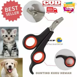 Gunting Kuku Anjing Kucing Hewan Pet Nail Clipper Dog Cat Grooming / Pemotong Kuku Persediaa Hewan Peliharaan