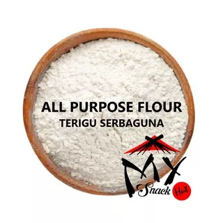 TERIGU SERBAGUNA 250GR - ALL PURPOSE FLOUR TEPUNG SEGITIGA PROTEIN SEDANG MODERATE PLAIN FLOUR HALAL MUI