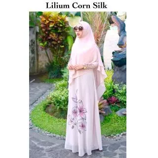 Lilium corn silk Dress only jawhara syar`i