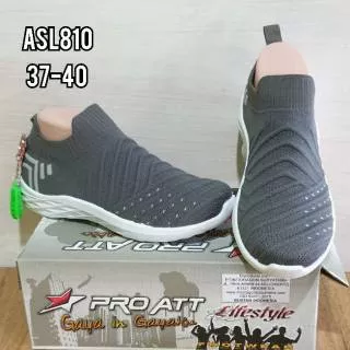 02 Sepatu wanita PRO ATT slip on ASL CJ ASM unisex 37-42