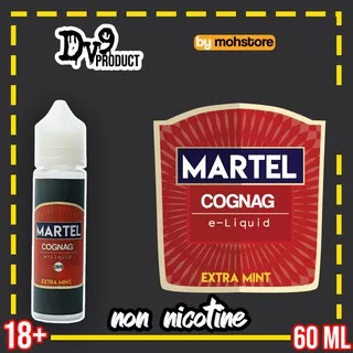 Liquid Non NIcotine Dv9 Martel Cognag Mint 60ml Vape