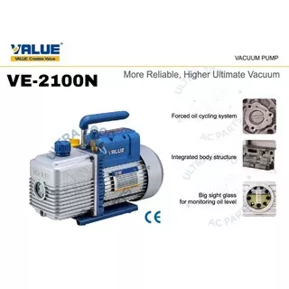 Value VE2100N 1PK Vacuum Pump 2STAGE