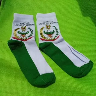 Kaos kaki logo persit hijau hitam