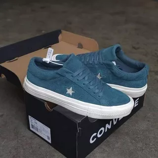 SEPATU CONVERSE ONE STAR UNDEFEATED CALESTIALS TEAL MIRROR 100% PREMIUM BNIB GRADE ORIGINAL