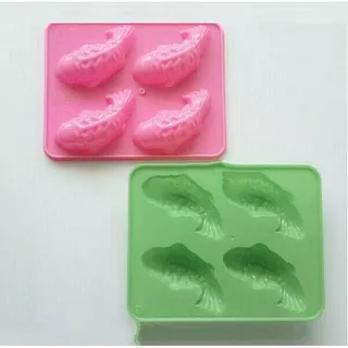 PROMO Loyang Cetakan Plastik Bento Bekal Anak Plastik Jelly Pudding Art Fish Ikan Koi Medium Unik Murah