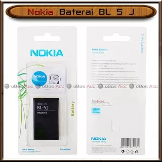 Baterai Nokia 200 201 302 Asha BL5J BL-5J Original Batre Batrai HP