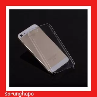 iPhone 5 - 5s - Clear Hard Case Casing Cover Transparan