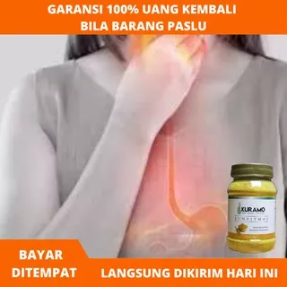 Obat tenggorokan sakit, gatel, bau, berdahak/ kering - Kuramo Kunyit Mas