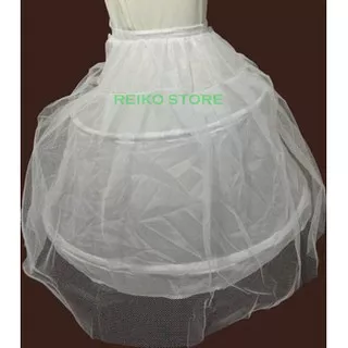 Petticoat/Petikut/Rok Dalam/Pengembang Gaun Dress Kostum Princess Anak