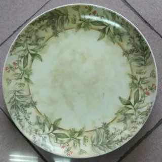 DINNER PLATE PIRING MAKAN KERAMIK HIAS SANGO SAJI LAUK TABLEWARE