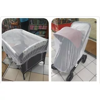 Kelambu Box Bayi / Kelambu Stroller