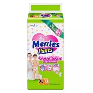 Pampers Merries XL 38 pant / pampers merries xl 38 celana