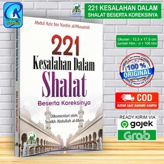 221 Kesalahan Dalam Shalat Beserta Koreksinya - Darul Haq - ORIGINAL - SOFT COVER