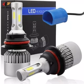 ?Ready Stock?Headlight 9007 LED Headlight Conversion Kit Bulbs 72W 7600LM Car Light Hi/Lo 6000K Lights Led Headlight Bulb Led Bulbs Car Headlight Car Led Headlights Car Light Car Led Headlight Car Lights Components