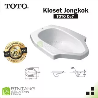 CLOSET KLOSET JONGKOK TOTO CE7 PUTIH