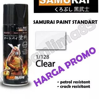 Paling Sesuai.. Samurai Paint 128 CLEAR/Bening Cat Semprot/Pylox/Pilox/Pilok/Helm/Motor/Gundam