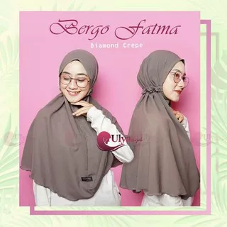 BERGO FATMA HIJAB KERUDUNG JILBAB BUSANA MUSLIM WANITA MODEL BARU KEKINIAN PREMIUM