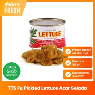 Acar Selada Pickled Lettuce TTS Cai Xin Chaisim Kaleng - Asinan Sayur Selada Kalengan