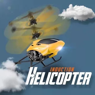 Mainan RC remote control helicopter sensor tangan gerak induction aircraft heli plane pesawat