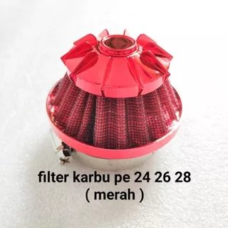Filter karburator koso mini mahkota karbu pe 24 26 28 universal