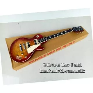 Gitar Gibson Les Paul Cherry pick up Gnb Korea