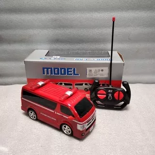 Mainan Anak Rc Police Ambulance Fire Rescue Busines Car Hiace 911 TS