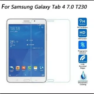 Samsung Tab 4 7.0 T230 Temper Glass Kaca Bening Clear Pelindung Layar Tab